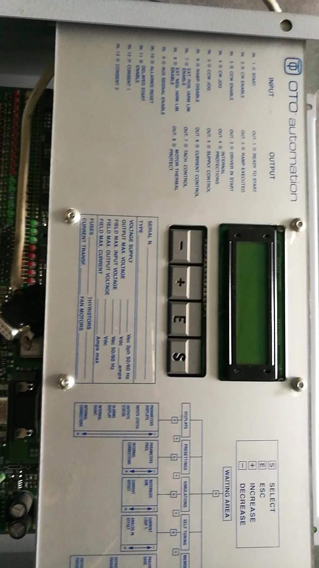 oto automation直流調(diào)速器維修