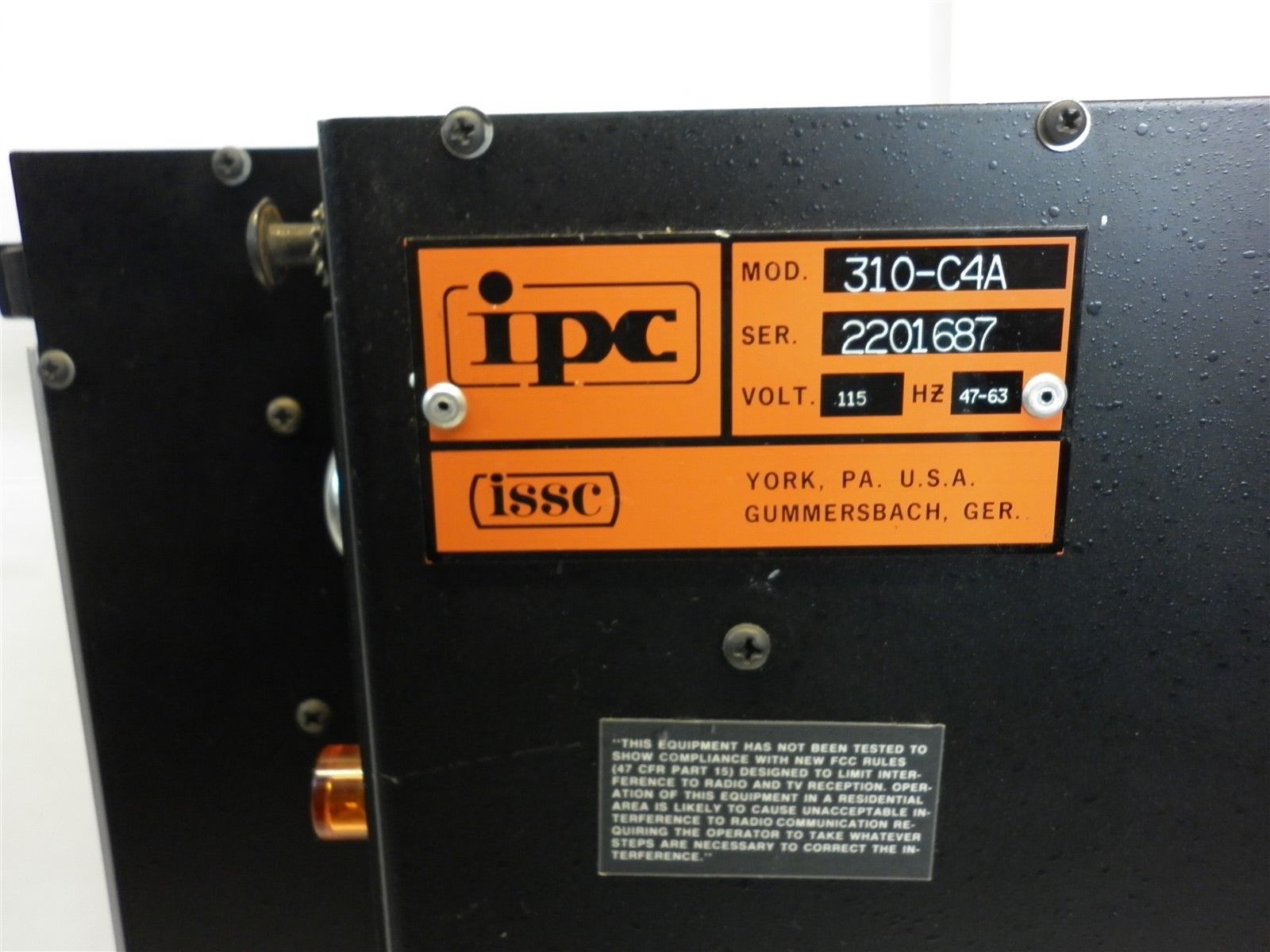 ISSC IPC 300主機，控制器維修