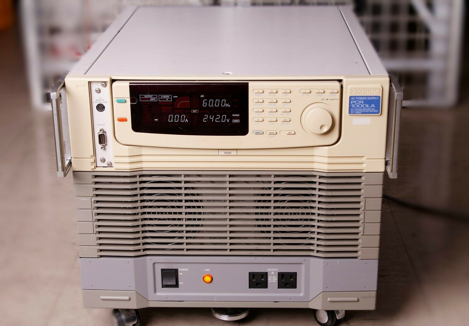 日本菊水直流電源PCR500LA維修